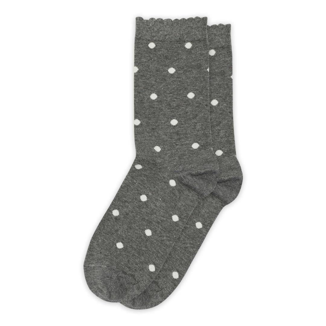 Etta strømper - Dark Grey Melange